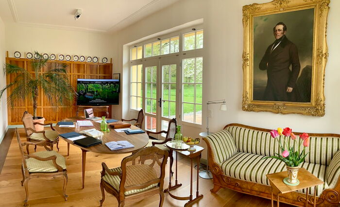 Tagen in der Orangerie